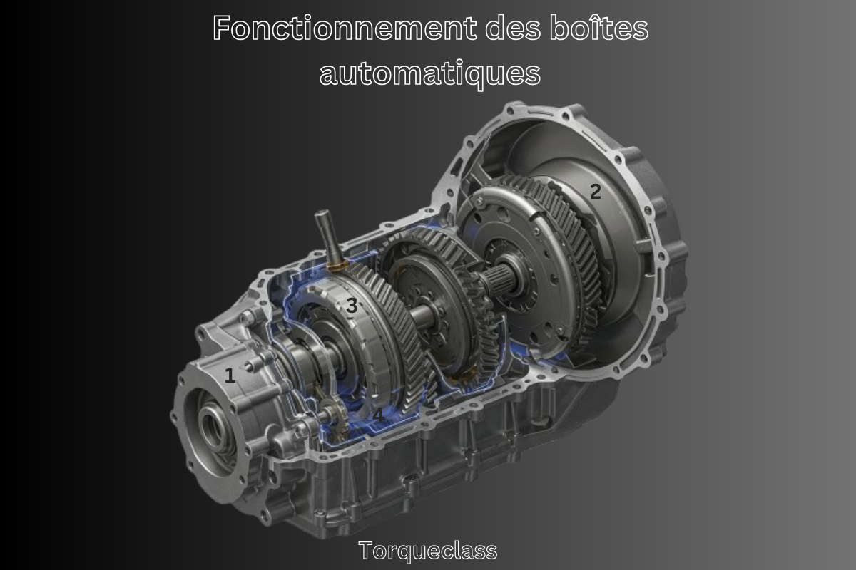 Fonctionnement des boîtes automatiques